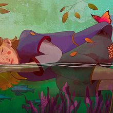 Proyecto de Album ilustrado . Ilustrasi tradisional proyek oleh danzaenescena - 04.01.2023