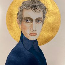 Mein Abschlussprojekt für den Kurs: Aquarellporträt mit fotografischem Vorbild. Un projet de Illustration traditionnelle, Aquarelle , et Dessin de portrait de Cordula Altersberger - 05.04.2023