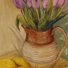 My project for course: Oil Painting for Beginners. Un progetto di Belle arti, Pittura e Pittura ad olio di Vicky Hawkins - 05.04.2023