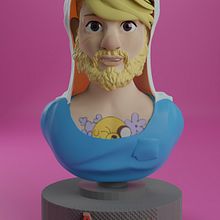 Artoys y diseño 3D Fin el Humano. 3D Modeling, Art To, and s project by Héctor Belmontes - 05.18.2022