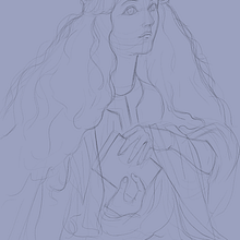 Meu projeto do curso: Fundamentos do desenho de pessoas a partir da imaginação. Traditional illustration, Fine Arts, Sketching, Pencil Drawing, Drawing, Artistic Drawing, and Figure Drawing project by contabrluisa - 04.06.2023