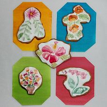 Mon projet du cours : Art culinaire : techniques d'aquarelle pour biscuits illustrés. Traditional illustration project by pynsodo - 04.06.2023