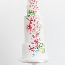 My project for course: Floral Cake Design: Paint with Cocoa Butter. Arts, Crafts, Painting, and DIY project by Emily Hankins - 04.06.2023