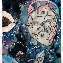 Mein Abschlussprojekt für den Kurs: Künstlerische Illustration: Zeichne aus der Imagination. Un proyecto de Ilustración tradicional, Pintura, Creatividad, Dibujo a lápiz y Dibujo de Katrin - 06.04.2023