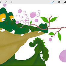 My project for course: Children’s Illustration with Procreate: Paint Magical Scenes. Ilustração tradicional, Ilustração digital, Ilustração infantil, Pintura digital, e Álbum ilustrado projeto de Johanna Farrell - 05.04.2023