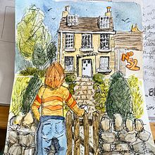 Boldly going with my sketchbook…. Traditional illustration, Sketching, Creativit, Drawing, Watercolor Painting, and Sketchbook project by esmereldasunset - 04.06.2023