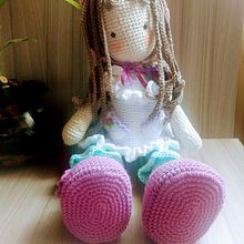 Mi proyecto del curso: Elaboración de muñecas amigurumi románticas. Artesanato, Design de brinquedos, Tecido, Crochê, Amigurumi, e Design têxtil projeto de luciav_1222 - 27.03.2023