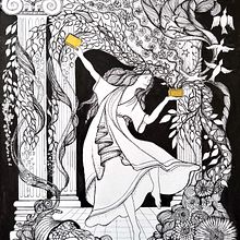 My project for course: Fairy-Tale Illustration with Pen and Ink. Projekt z dziedziny  R, sunek,  R, sunek art, st, czn,  R, sunek atramentem, Trad, c i jna ilustracja użytkownika baberaham - 07.04.2023