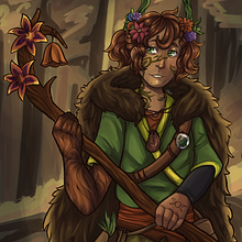 Child of the Woods Ein Projekt aus dem Bereich Traditionelle Illustration von Léna Cortes - 07.04.2023