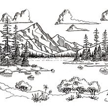 Landscape Ink Sketches. Een project van  Illustratie met inkt,  Schetsen, Grafisch ontwerp,  Artistieke tekening y Sketchbook van Chris Rusnak - 02.04.2023