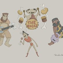 Meu projeto do curso: Fábrica de personagens ilustrados. Een project van Traditionele illustratie, Ontwerp van personages, Digitale illustratie, Kinderillustratie y Verhaallijn van Priscila Cruz - 09.04.2023
