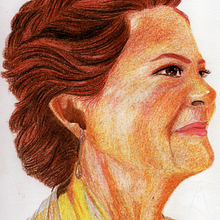 Retratos por Areli Mb. Traditional illustration, Fine Arts, Pencil Drawing, Drawing, Portrait Drawing, Realistic Drawing, Artistic Drawing, and Colored Pencil Drawing project by Areli Muñoz Blancas - 04.07.2023