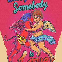Don't you want somebody to love?. Traditional illustration, Graphic Design, Character Design, Drawing, Poster Design, and Digital Illustration project by Isaac Montoya - 04.08.2023