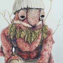 My project for course: Surrealist Illustration Inspired by Nature. Traditional illustration, Pencil Drawing, Drawing, Artistic Drawing, Naturalistic Illustration, and Colored Pencil Drawing project by Dani - 04.08.2023