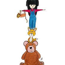 Maye & Fabio. Traditional illustration project by Aly Casilla-DeCesare - 04.08.2023
