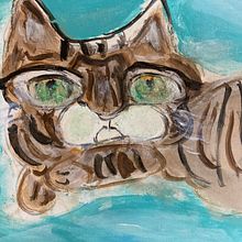 My project for course: Stylized Acrylic Painting: Explore Color and Shape. Acr, lic Painting, and Painting project by Tabitha Parsons - 04.08.2023