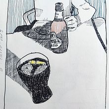 Mi proyecto del curso: Diario ilustrado: llena tu sketchbook de vivencias. Traditional illustration, Sketching, Drawing, Sketchbook & Ink Illustration project by Manuel Ruiz - 04.09.2023