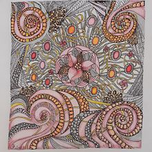 Zentangle Creation. Artes plásticas, e Desenho projeto de Dagmar Hellriegel - 09.04.2023