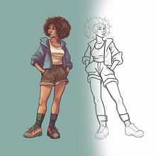 My project for course: Drawing Appealing Characters with Personality. Character Design, Sketching, Drawing, Stor, telling, Stor, board, Artistic Drawing, and Narrative project by Connor Musoke-Jones - 04.09.2023