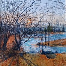 My project for course: Painting Realistic Watercolor Landscapes. Fine Arts, Painting, Sketching, Watercolor Painting, and Naturalistic Illustration project by Anna Wozniak - 04.09.2023