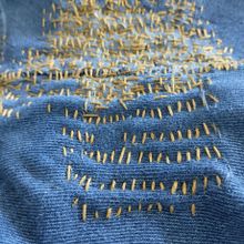 Mi proyecto del curso: Bordado: reparación de prendas. Un progetto di Ricamo, Cucito, DIY, Upc, cling e Textile Design di paula_t_a - 09.04.2023