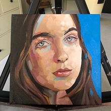 My project for course: Portrait Painting with Oil: Explore Light and Shade. Fine Arts, Painting, and Oil Painting project by Chris Maree - 05.30.2023