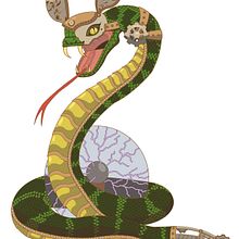 Projeto de Animais Steampunks. Un projet de Illustration traditionnelle de Ana Marchi - 10.04.2023