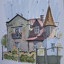 Some more sketches after course completing. Traditional illustration project by Andriy Balanyuk - 04.04.2023