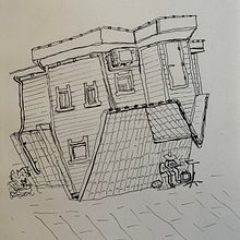 My project for course: Expressive Architectural Sketching with Colored Markers. Sketching, Drawing, Architectural Illustration, Sketchbook & Ink Illustration project by Belinda Bautista-Smith - 04.10.2023