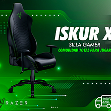 ISKUR X: Silla gamer. Design, Graphic Design, Digital Design, Social Media Design, Advertising, Digital Marketing, Content Marketing, Facebook Marketing, Instagram Marketing, Cop, writing, Content Writing & Instagram project by Milton Blanquin - 04.10.2023