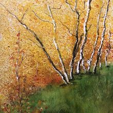My project for course: Painting Realistic Watercolor Landscapes. Fine Arts, Painting, Sketching, Watercolor Painting, and Naturalistic Illustration project by Susan Singer - 04.10.2023