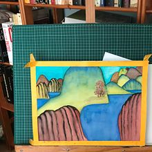 Mi proyecto del curso: Técnicas modernas de acuarela: colores, fantasía y emoción. Un proyecto de Ilustración tradicional, Bellas Artes, Pintura y Pintura a la acuarela de Margarita Tercero Collar - 11.04.2023