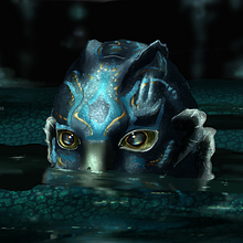 The Shape of the water creature 🖤💚 (2023) Ein Projekt aus dem Bereich Design, Traditionelle Illustration, Zeichnung, Malerei, Digitales Design, Digitale Illustration, Realistische Zeichnung, Digitale Zeichnung, Digitale Malerei und Kino, Video und TV von Irlanda Pineda - 06.04.2023
