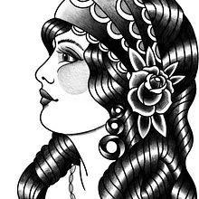 Cigana Tradicional. Traditional illustration project by Jonathan Rodrigues - 04.11.2023