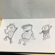 Meu projeto do curso: Introdução à criação de personagens estilo cartoon. Un progetto di Illustrazione tradizionale, Character design e Disegno di Jibril Keddeh - 11.04.2023