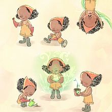 My project for course: Picturebook Character Illustration with Procreate. Projekt z dziedziny Trad, c, jna ilustracja, Projektowanie postaci, Ilustracja c, frowa, Ilustracje dla dzieci i Narracja użytkownika egal9326 - 11.04.2023
