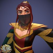 Magical Strings: Ye Qing Ein Projekt aus dem Bereich 3-D-Modellierung und Videospiele von Aaron Kapral - 26.04.2021
