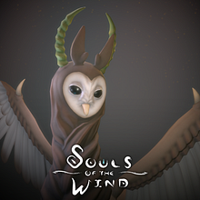 Souls of the Wind: Souls. 3D Modeling, 3D Character Design, Character Design, Character Animation, Rigging, and Video Games project by Aaron Kapral - 05.11.2021