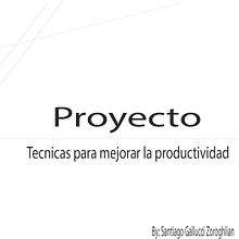 Mi proyecto del curso: Técnicas para mejorar tu productividad. Creative Consulting, Design Management, Marketing, Management, and Productivit project by Santiago Gallucci Zoroghlian - 04.10.2023