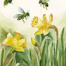 My project for course: Illustrating Nature: A Creative Exploration. Traditional illustration, Painting, Drawing, Watercolor Painting, Ink Illustration, and Naturalistic Illustration project by eva8030 - 04.12.2023