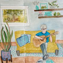 My project for course: Exploratory Sketchbook: Find Your Drawing Style. Traditional illustration, Sketching, Creativit, Drawing, Watercolor Painting, Sketchbook, and Gouache Painting project by Cathy Mullaly - 04.12.2023