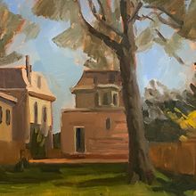 My project for course: Landscape Oil Painting with Plein-air Techniques. Fine Arts, Painting, and Oil Painting project by hdk56 - 04.13.2023