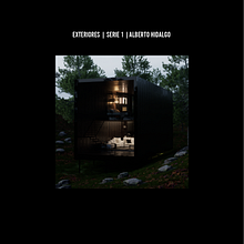 Exteriores - Serie 1 - Bosque. Een project van  Interieur e Interieurontwerp van Alberto Hidalgo Molina - 13.04.2023