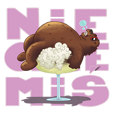 Nie-Chce-Miś. Traditional illustration project by Karol Doerfer - 04.13.2023