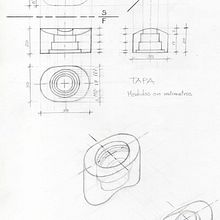 Mi proyecto del curso: Frasco de perfume. Industrial Design, Product Design, Sketching, Drawing, Realistic Drawing & Ink Illustration project by Dario Pinilla - 04.13.2023
