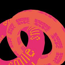 My project for course: Animation for Typographic Compositions. Een project van Animatie, T, pografie, 3D-animatie, Kinetische t y pografie van Audrey Caron - 12.04.2023