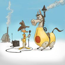 My project for course: Drawing Animal Characters with Human Personalities. Un progetto di Illustrazione tradizionale, Character design, Disegno e Illustrazione digitale di Lunatech Fringe - 12.04.2023