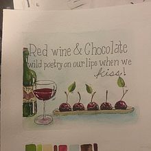 My project for course:  Flavorful Food Illustration with Watercolor. Projekt z dziedziny Trad, c, jna ilustracja,  Sztuki piękne,  Malarstwo i Malowanie akwarelą użytkownika joshively - 13.04.2023
