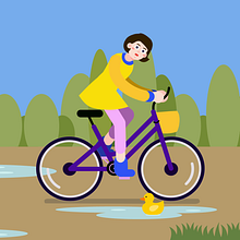 My project for course: Animation and Design of Characters in After Effects . % Nina Dalhova tarafından hazırlanan Hareketli Grafikler, Animas, on, Karakter Tasarımı, Karakter Animas, onu, 2D Animas, Ve on projesi - 04.14.2023