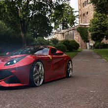 F12 Berlinetta. Design, and 3D Modeling project by c_zambelli - 04.14.2023